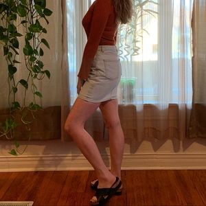 American Apparel Denim Skirt